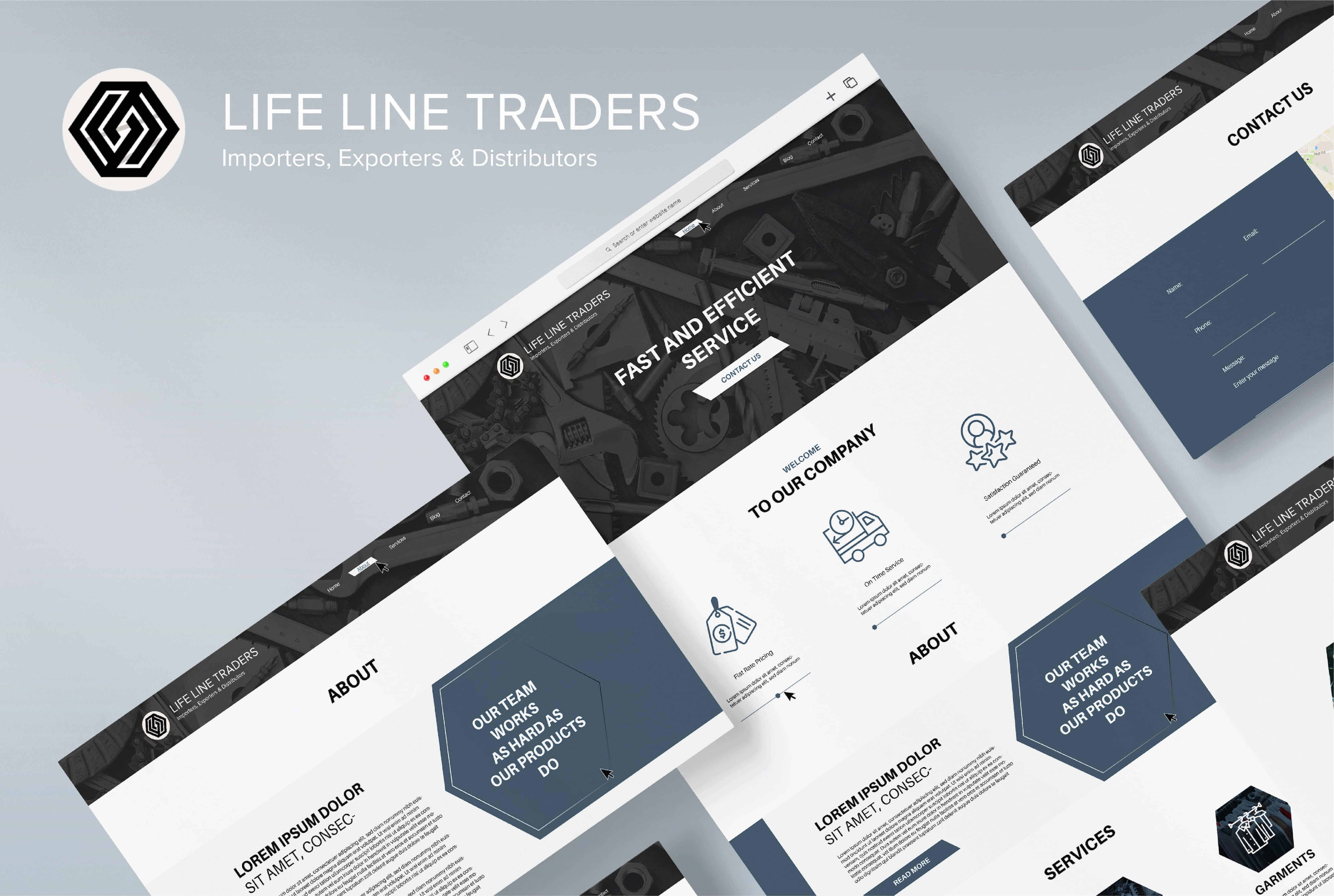 Devinsta Lifeline Traders Branding